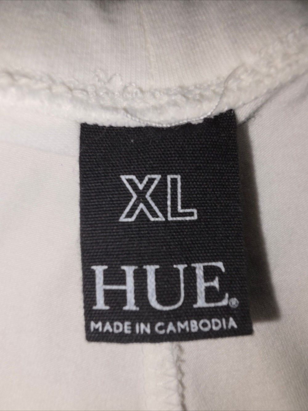 HUE White Ponte Capri Pants XL #CAP15 - Picture 8 of 9